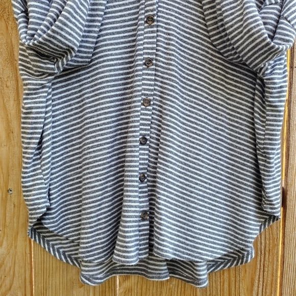 Forever 21 - Striped Dropped Shoulder Sweater - Picture 7 of 12